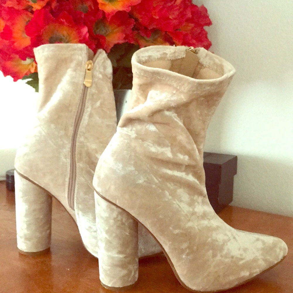 Nude Ankle Boots